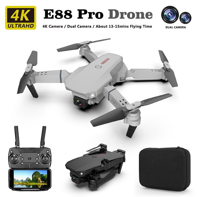 E88 dron Mini 4K DUAL Camera Drone with drone murah Drone 4K Equipped With WIFI FPV VIDEO RC Quadcopter.