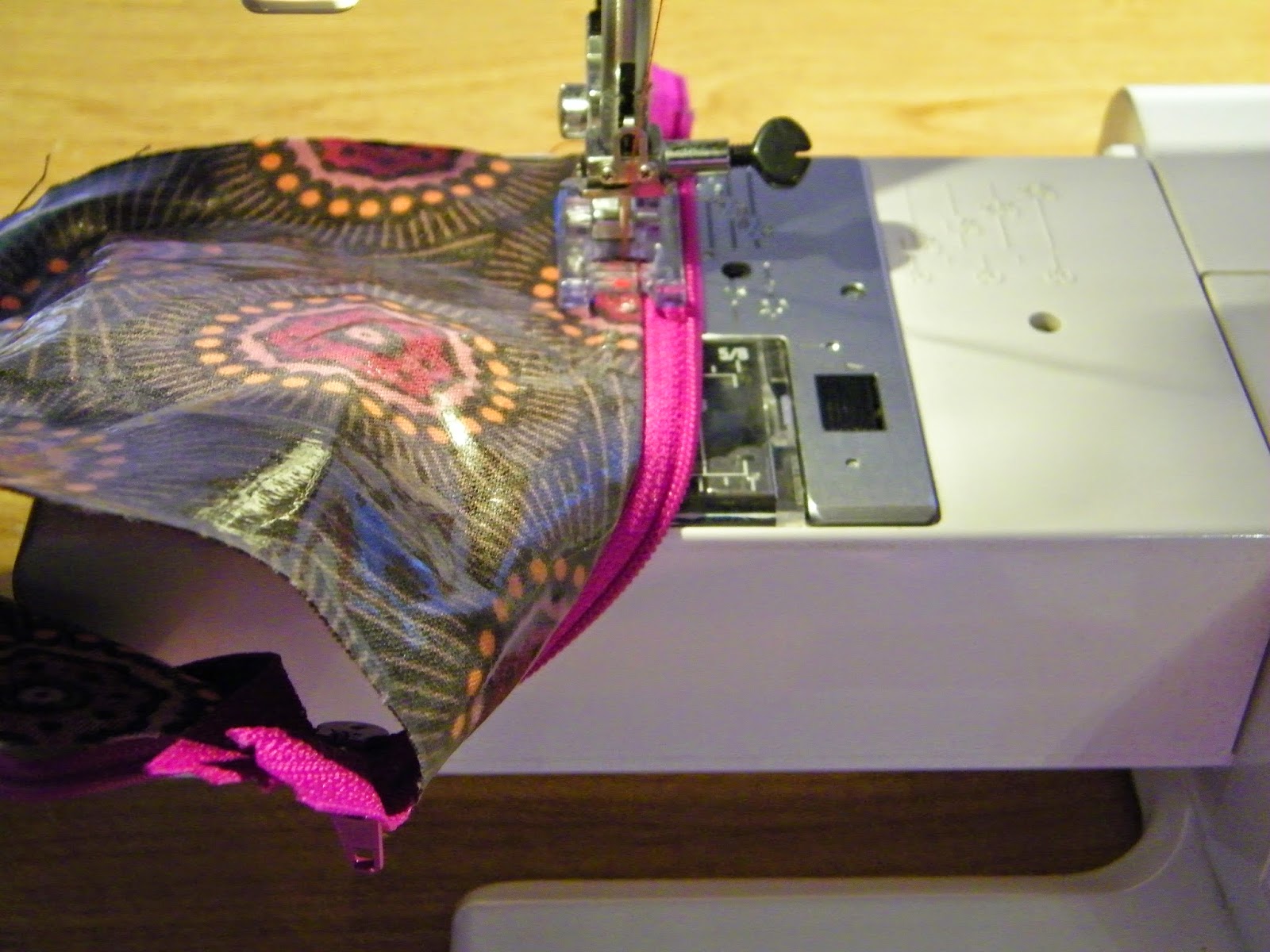 a Paisley Sunflower Banish the fear of Zippers