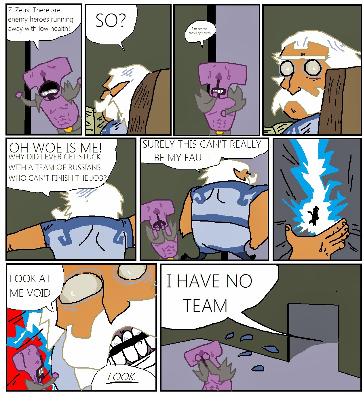 [dota 2 meme] Zeus dan Russian Gamers - OnlineGames, News, Event