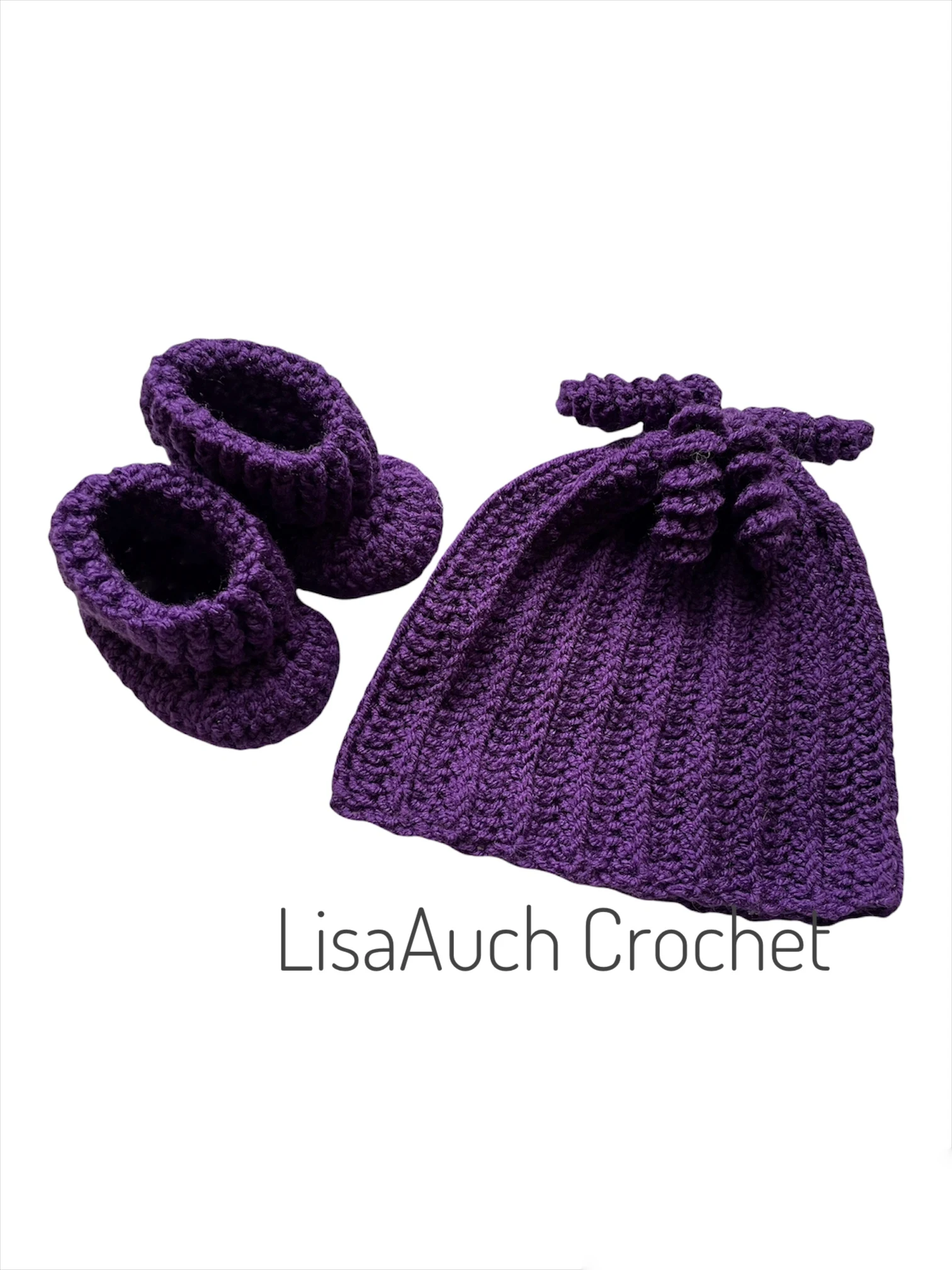 newborn infant crochet hat pattern easy