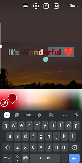 Give gradient look to text