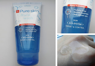 pure skin face wash gel