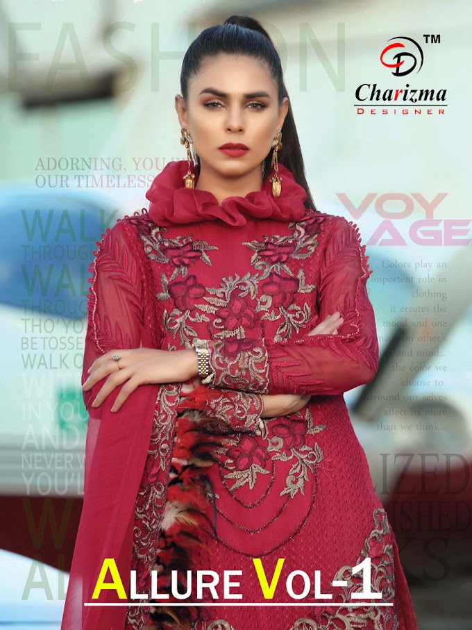 Charizma Allure vol 1 Georgette pakistani Suits