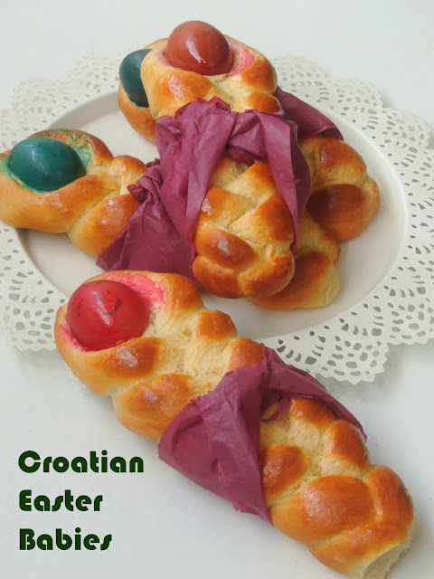 Primorski Uskrsne Bebe,Croatian Easter Bread Dolls,Croatian Easter Babies