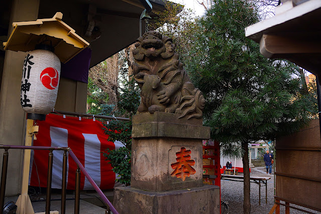 上目黒氷川神社狛犬