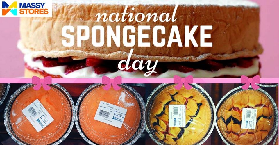 National Sponge Cake Day