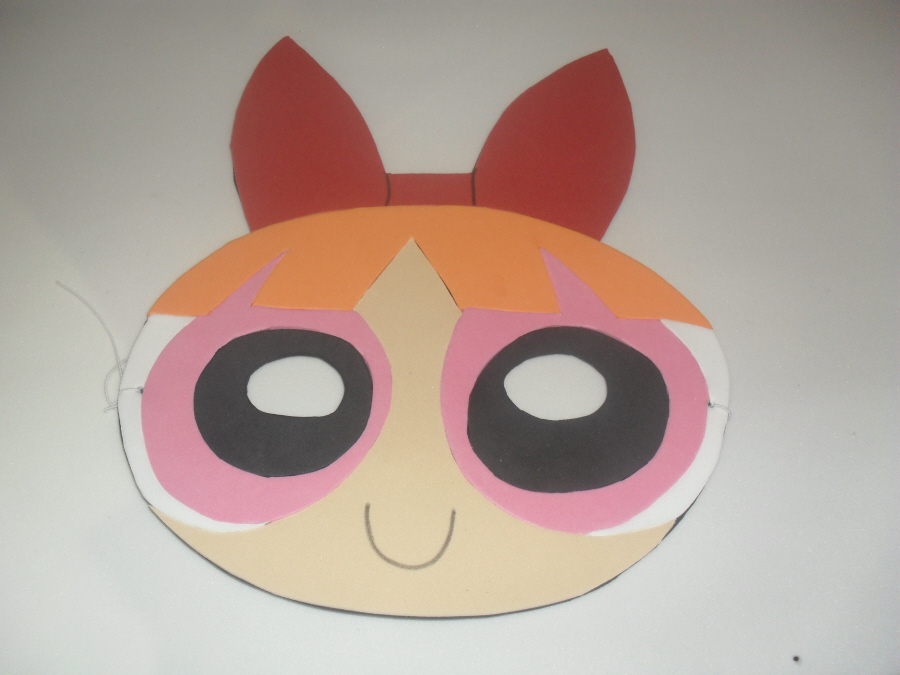 Deni Artesanato: Máscaras - Meninas Super Poderosas