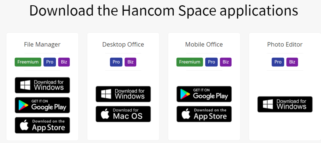 hancom office an microsoft excel alternative