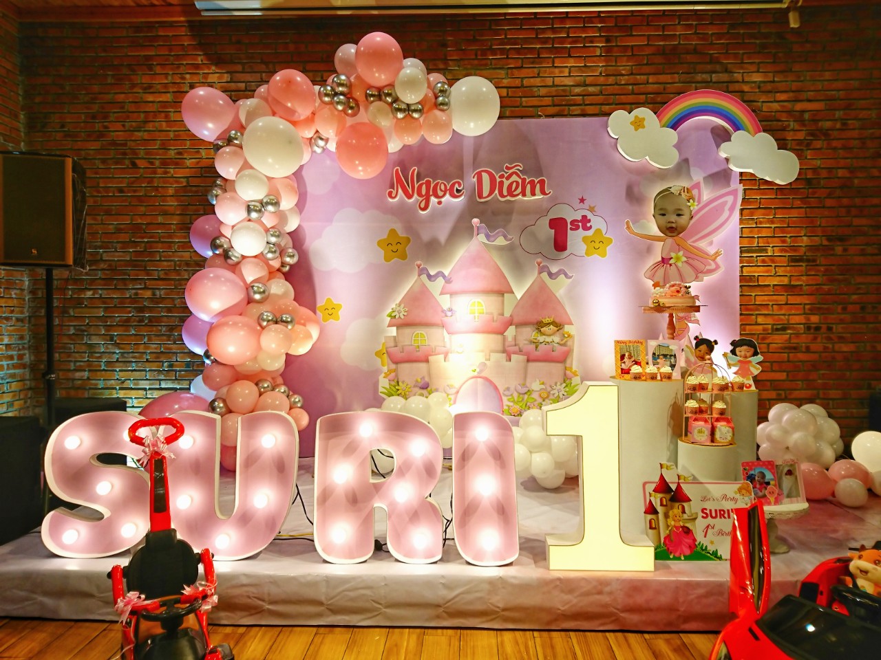 Top 15 mẫu background sinh nhật cho bé đẹp lung linh