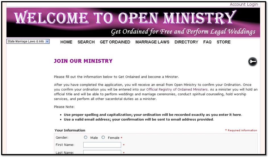 ordained march