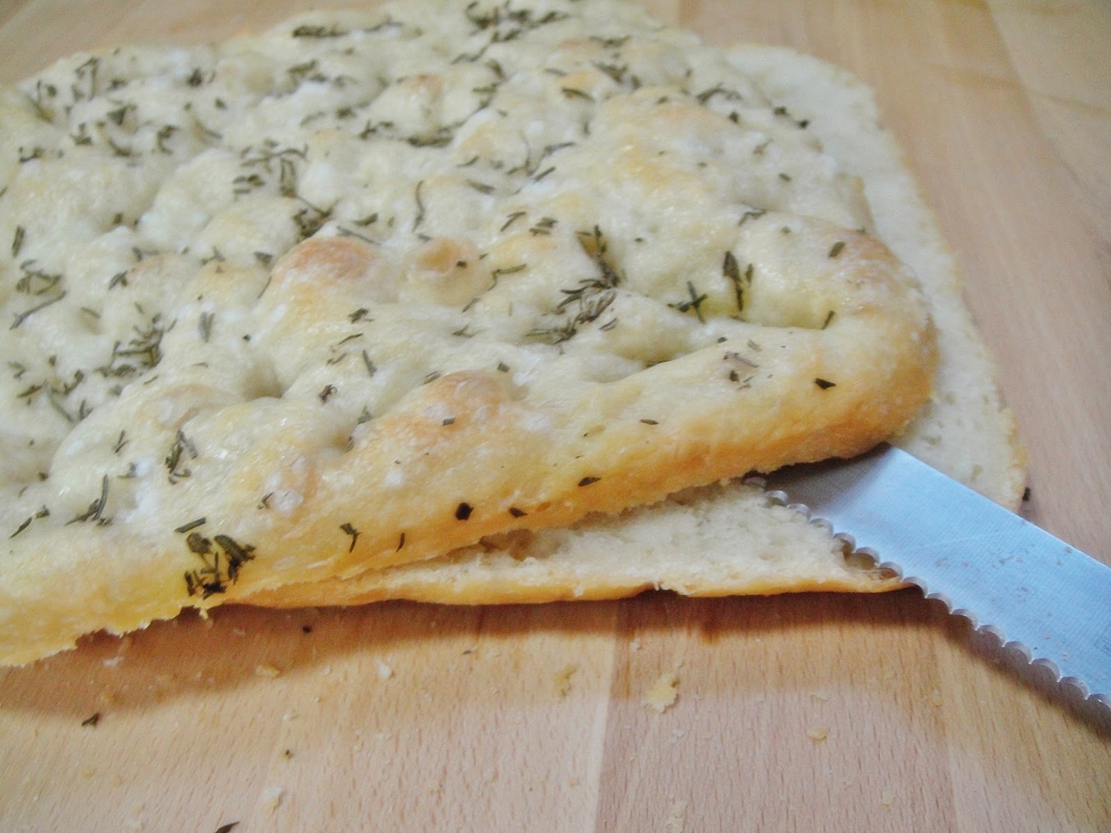 Maryam's Culinary Wonders 471. Salami and Marinated Feta Foccacia Sandwich