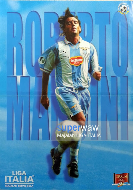 Poster Roberto Mancini (Lazio 1999)