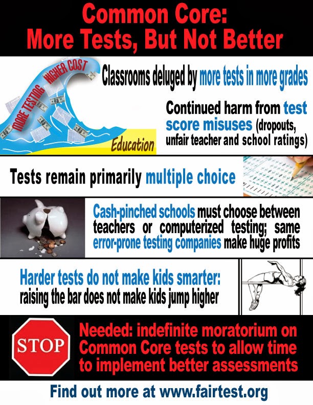 Fair Test on Common Core