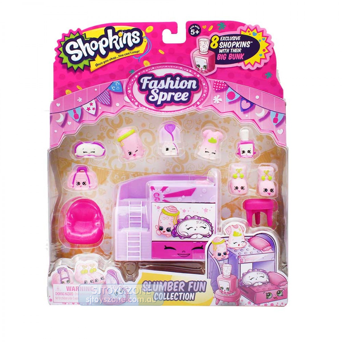 Shopkin World Shopkins Slumber Fun Playset