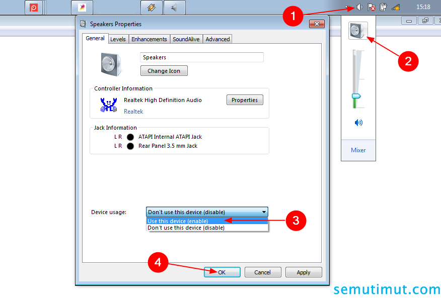 Cara Mengatasi Laptop Tidak Ada Suaranya (Bunyi Lagi) SemutImut Tutorial Hp dan Komputer Terbaik
