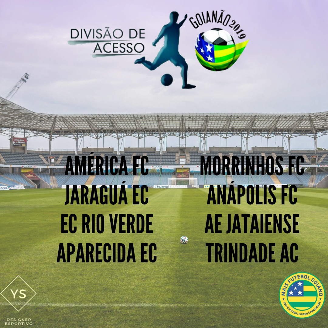 FGF divulga tabela da Divisão de Acesso, com clássicos na 1ª rodada Mais Futebol GoianoMais FGF divulga tabela da Divisão de Acesso, com clássicos na 1ª rodada Mais Futebol GoianoMais