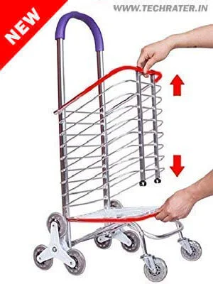Folding Stair Trolley (wheeled grocery cart)
