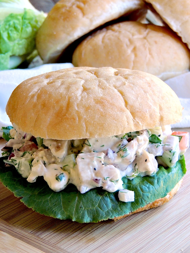 Greek Chicken Salad Bobbi's Kozy Kitchen