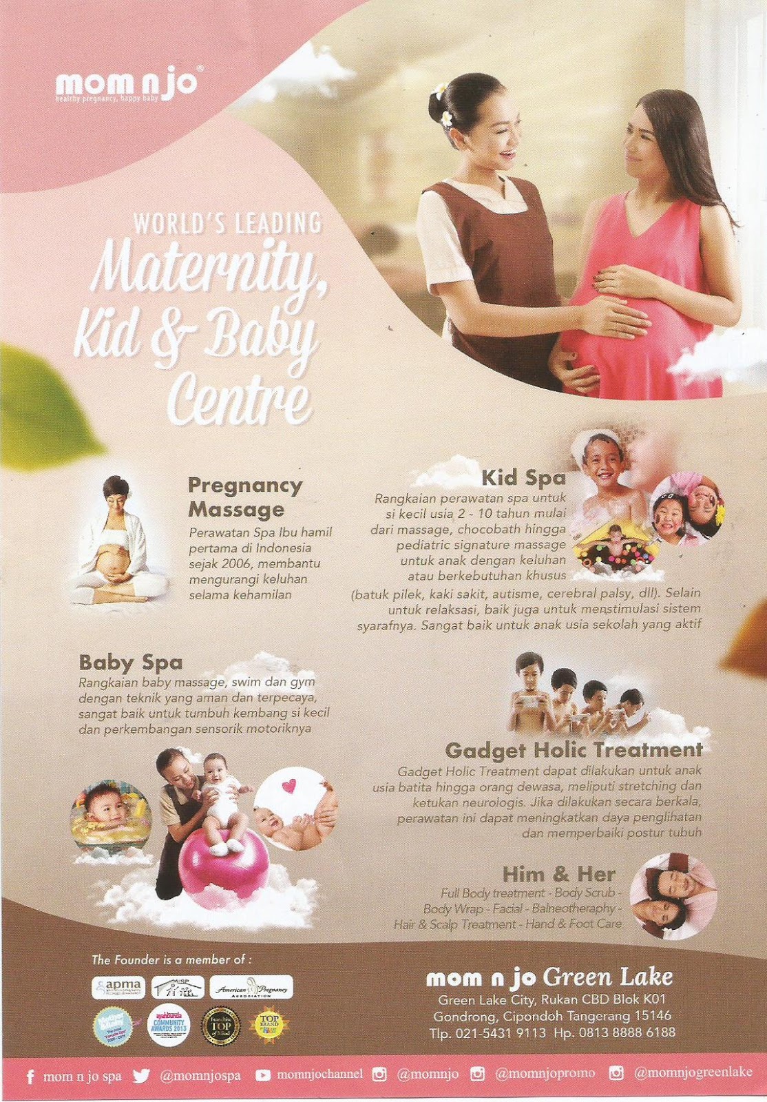 Contoh Brosur Baby Spa Goresan