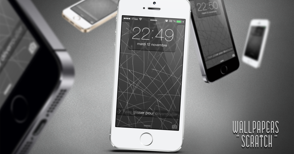 خلفيات اليوم خلفيات خدوش ذات لون مريح للعين Iphone 5s و Iphone 5c مدونة نقطة تقنية
