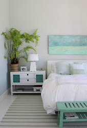 bedrooms colors aqua bedroom paint coastal decor molly turquoise master frey bright bedding rooms bench painted beach ourboathouse bed modern