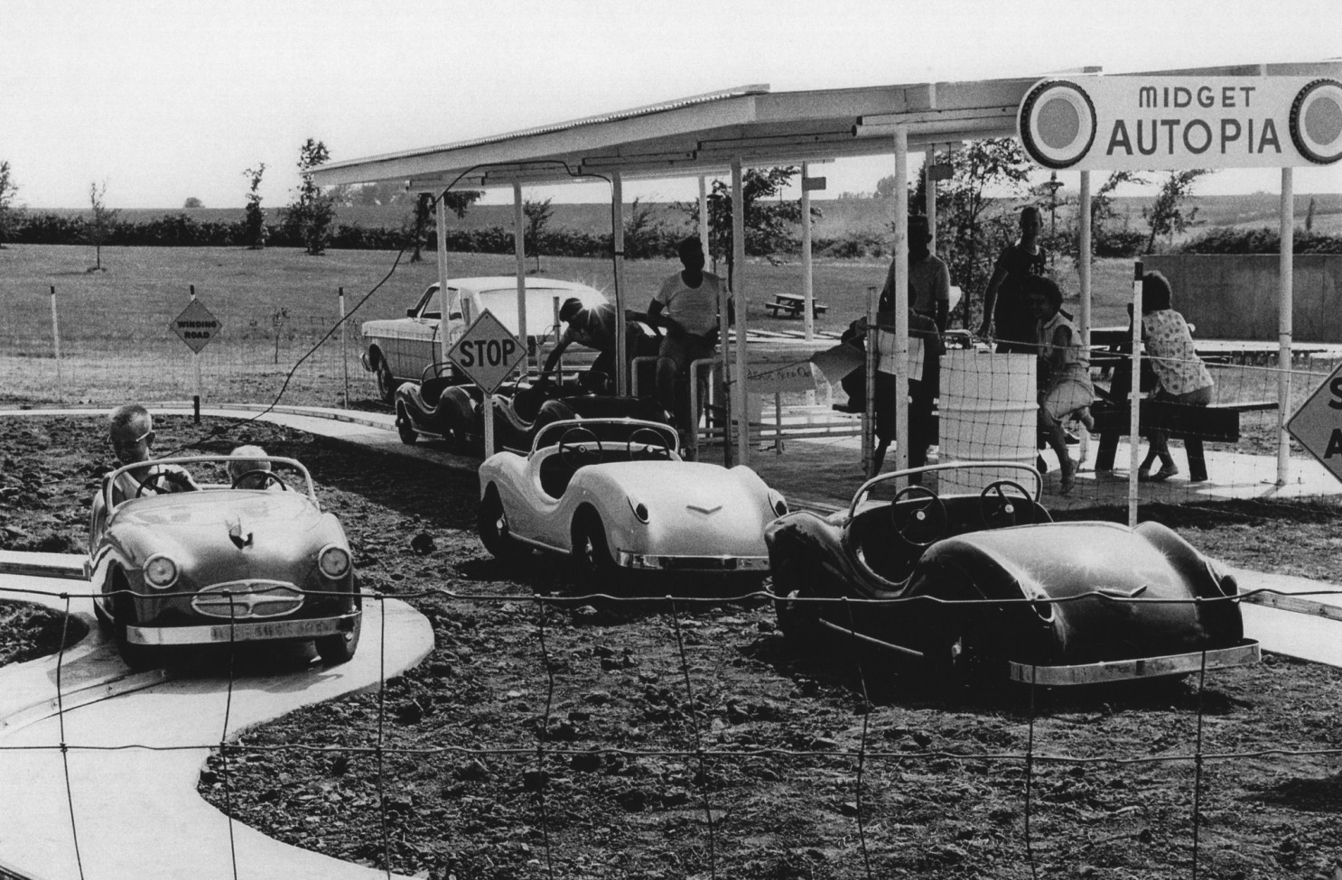 Just A Car Guy Walt Disney himself gave Marceline, Mo. the Midget Autopia ride in the mid 1960s