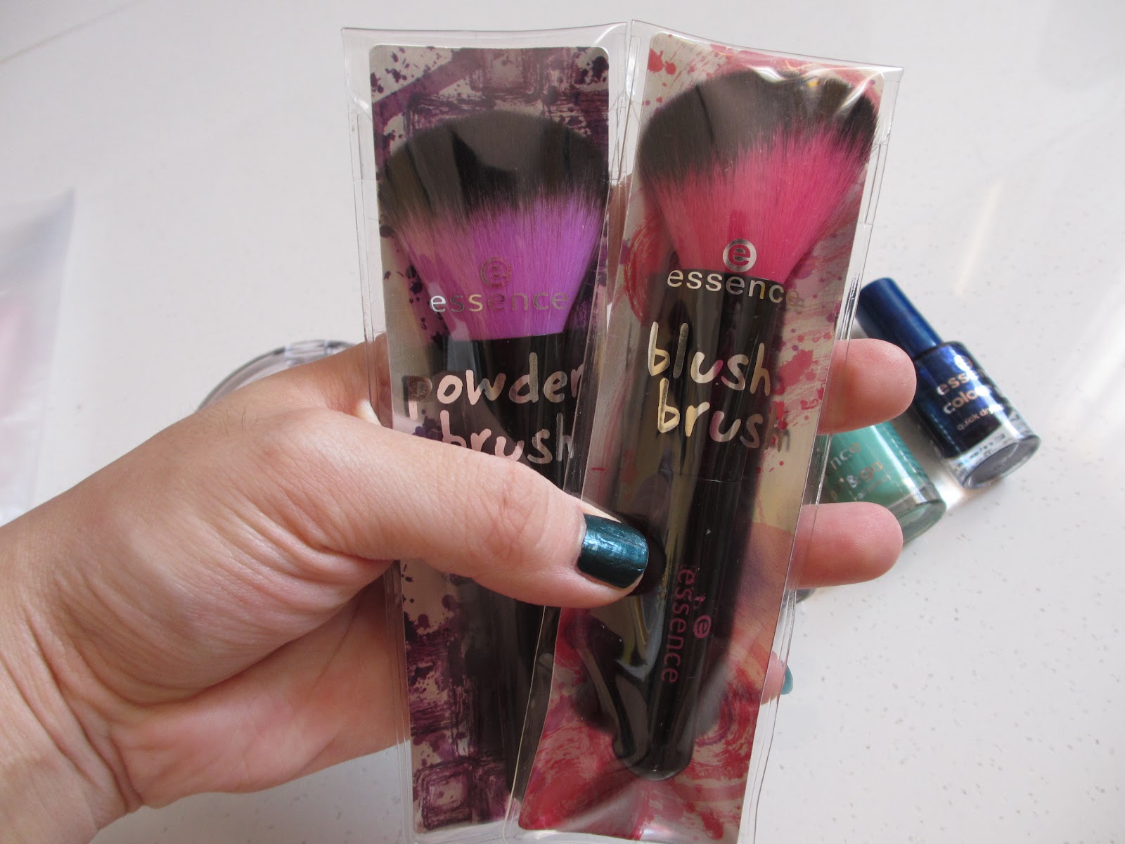 The Blackmentos Beauty Box Haul for May 14 Nail polish, brushes, face