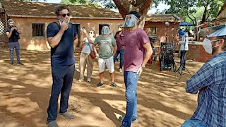 R balki shoots during lockdown r balki and akshay kumar shoots a ad film during lockdown