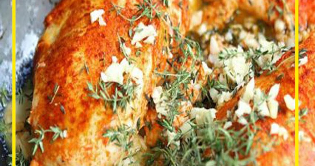 BEST RECIPE paprika chicken & spinach with white wine butter thyme