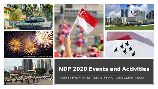 NDP 2020 Events and Activities : Time and Location for Parade, Flypast, Red Lions, Mobile Column and Fireworks
