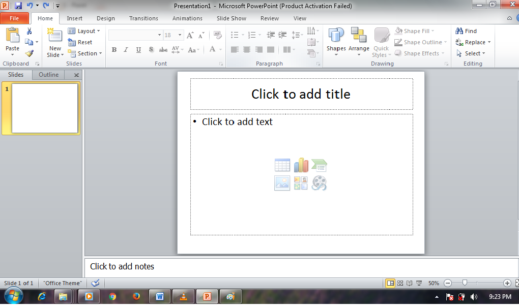 BLOG NYA GURU SD MEMBUAT TULISAN BERJALAN DI PEWER POINT