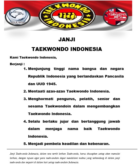 Sumpah Taekwondo Indonesia