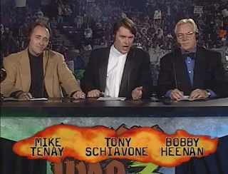 WCW World War 3 1998 - Mike Tenay, Tony Schiavone, Bobby 'The Brain' Heenan