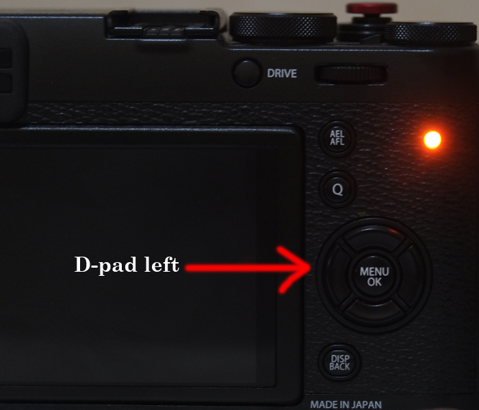 FujiFilm X100T FujiFilm X100T film simulation modes