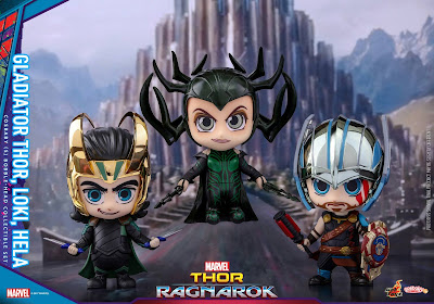 Thor Ragnarok Cosbaby Mini Figure Series by Hot Toys x Marvel