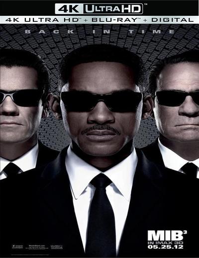 Men In Black 3 (2012) 2160p HDR BDRip Dual Latino-Inglés [Subt. Esp] ( Ciencia ficción. Comedia)