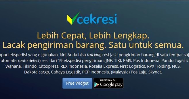 Cara Cek Nomor Pengiriman Barang Semua Ekspedisi Dalam Satu Web