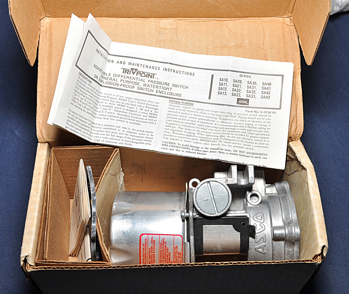 ASCO TRIPOINT SA11A PRESSURE AND TEMPERATURE SWITCH Aeliya Marine