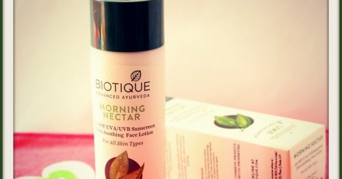 biotique morning nectar spf 30