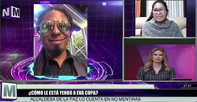 Eva Copa afirma que en el Alto discriminan a Mister Yo por su color de piel
