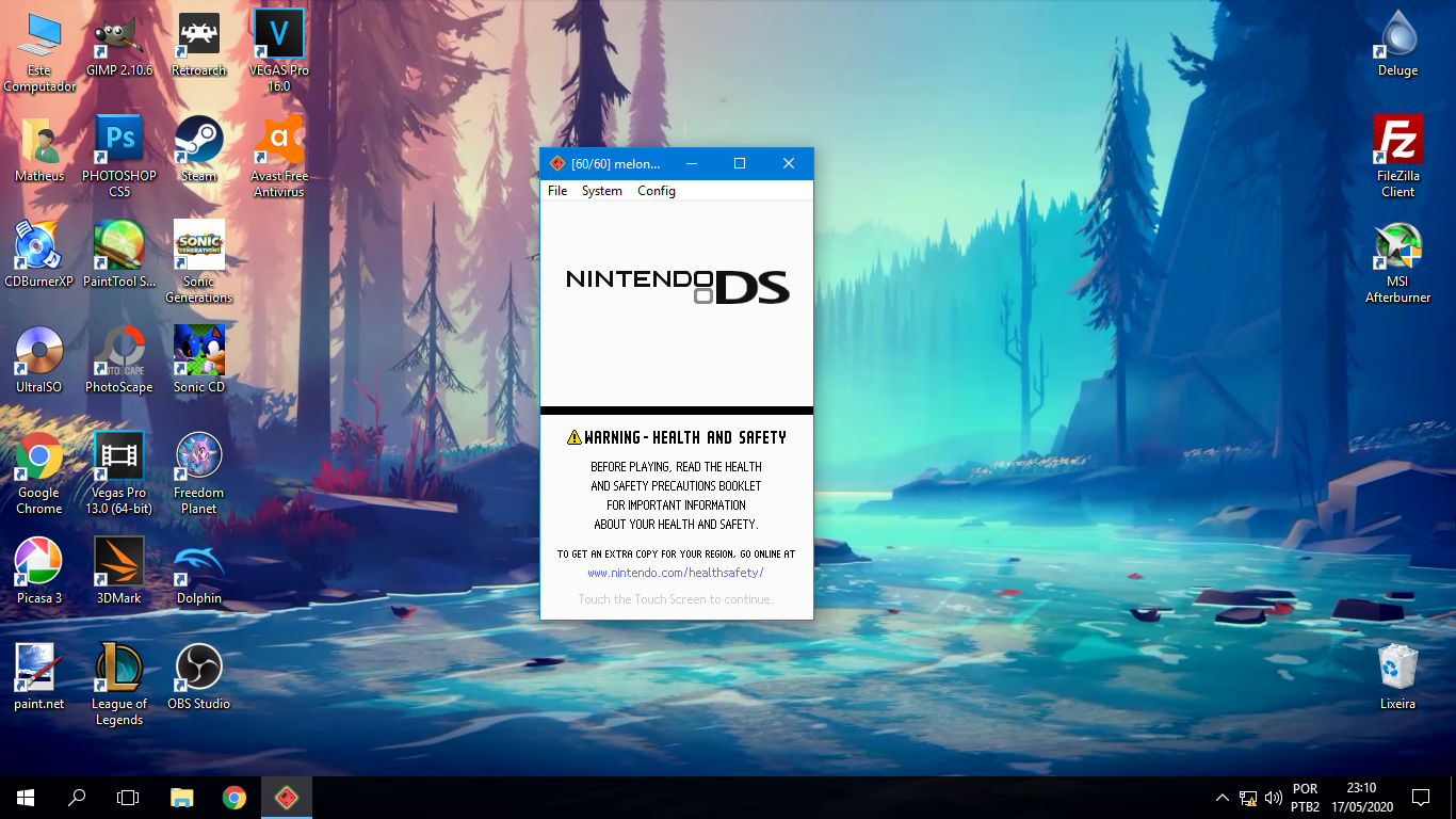 Tutorial MelonDS emulador de Nintendo DS para PC (Windows e Linux