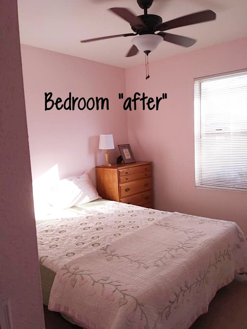 Bedroom "after"