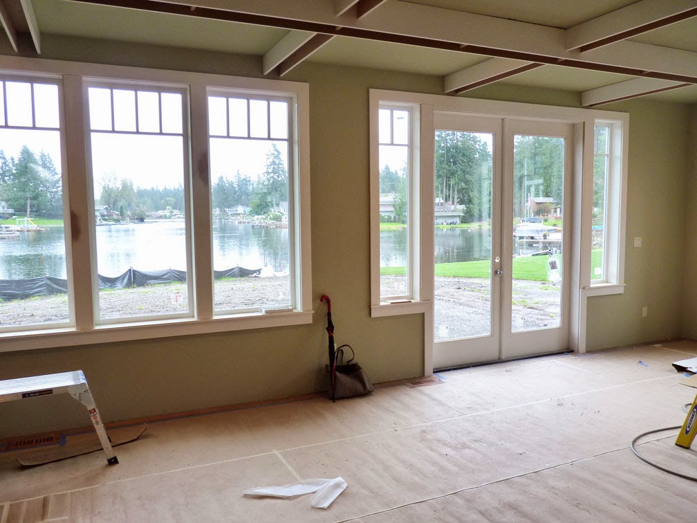 Mill Pond Cottage: Boxed Beam Ceiling