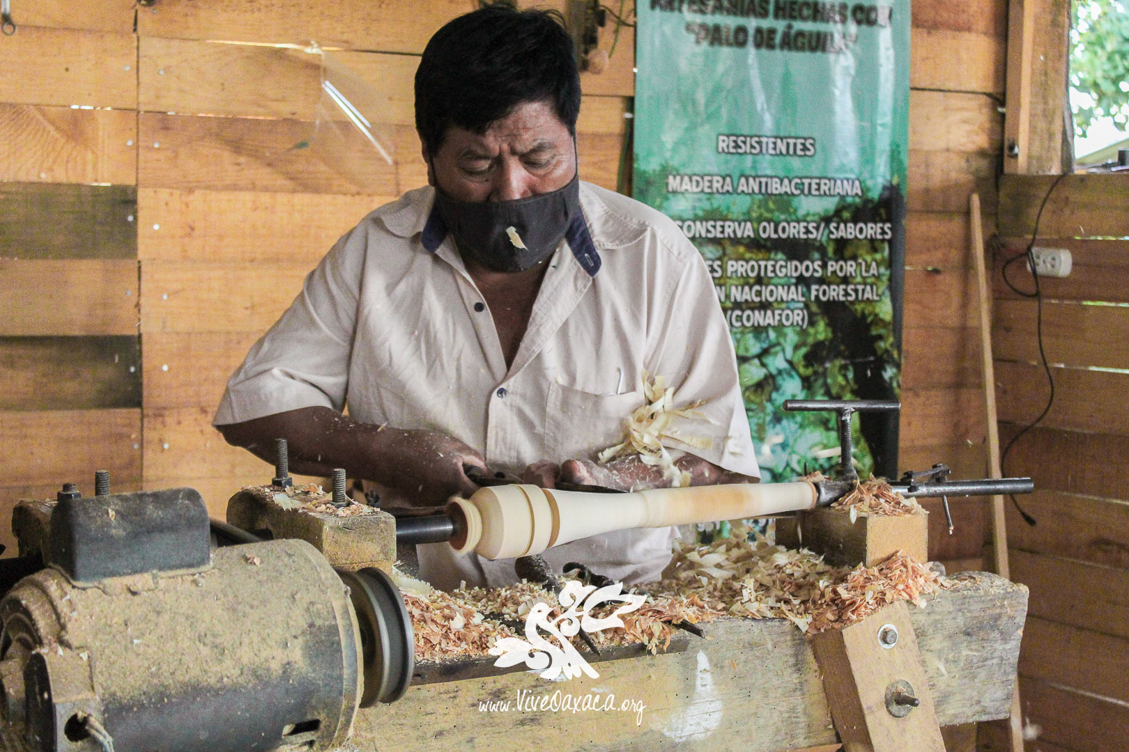 Molinillo Artesanía de Madera de las Ánimas Ixtepeji 🌲 Turismo de