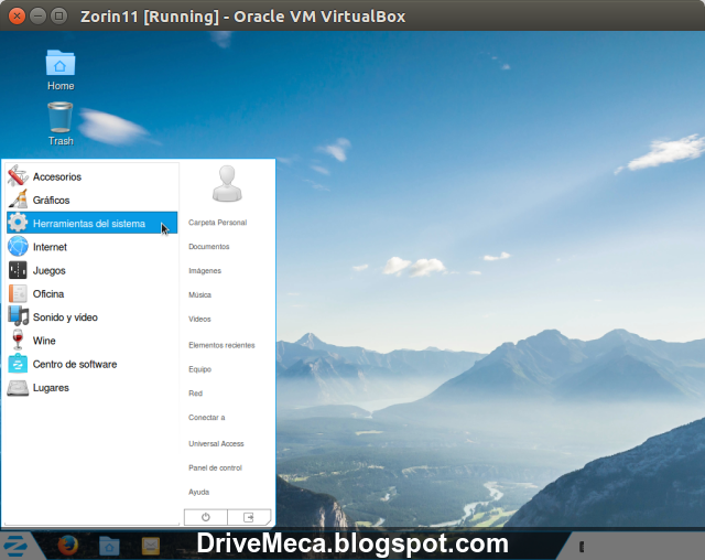 DriveMeca instalando Zorin OS 11 Core paso a paso DriveMeca instalando Zorin OS 11 Core paso a paso