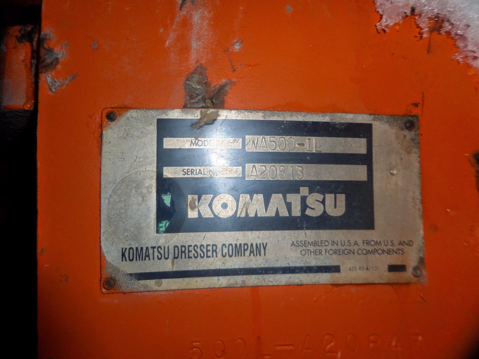 Rafiq Brothers Komatsu Wa500 1 Wheel Loader For Sale In Karachi