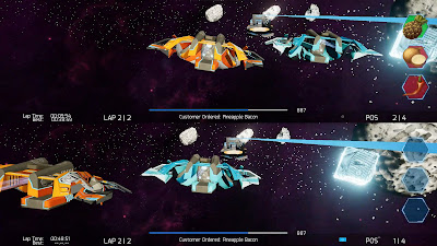 Cygnus Pizza Race Game Screenshot 6