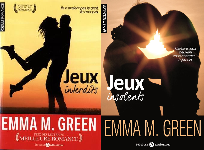 Nos lectures, Nos passions: Jeux interdits & Jeux insolents, de Emma M