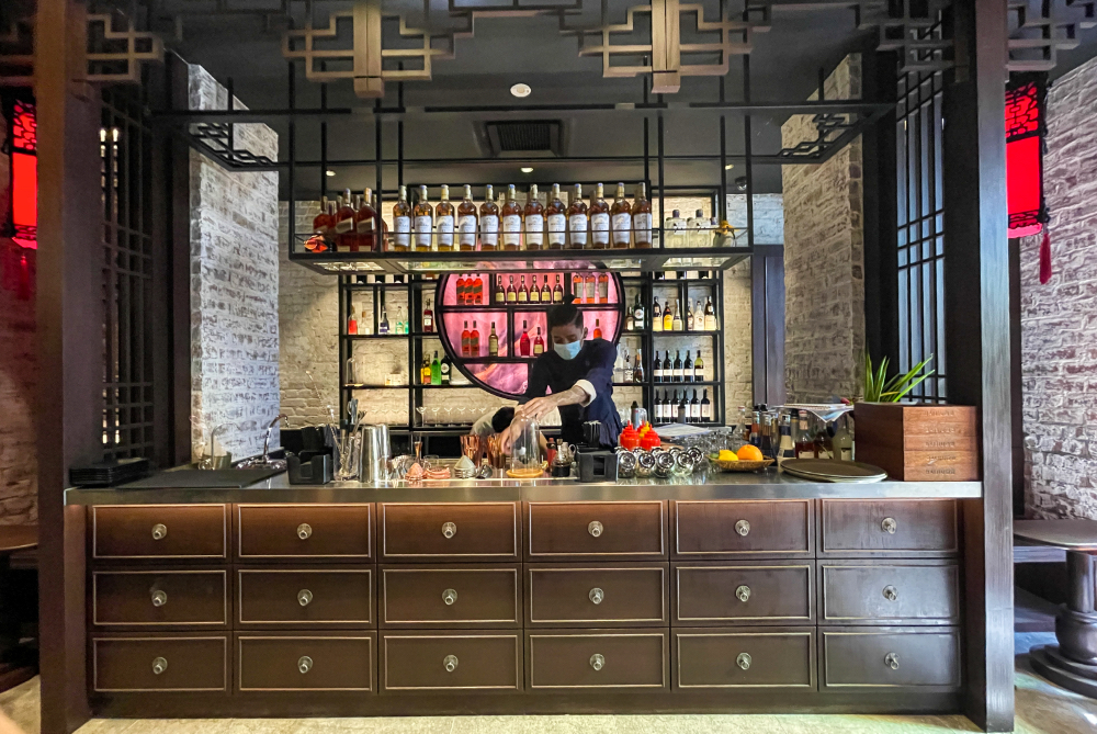 baijiu, lorong panggung