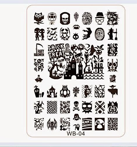 Lacquer Lockdown - Halloween, new stamping plates 2014, new nail art stamping plates 2014, nail art stamping, diy nail art, diy nails, cute halloween nail art ideas, halloween nail art ideas